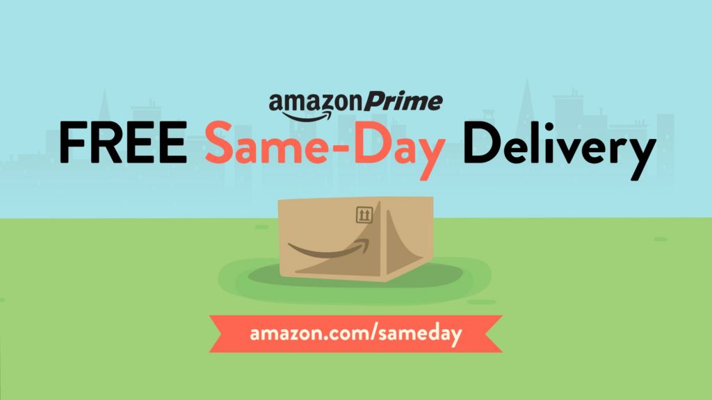 Amazon Prime Free Same-Day Delivery
