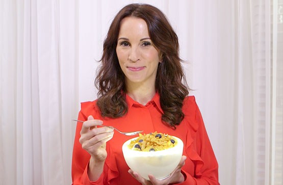 Andrea McLean for Kellogg's Viral Video