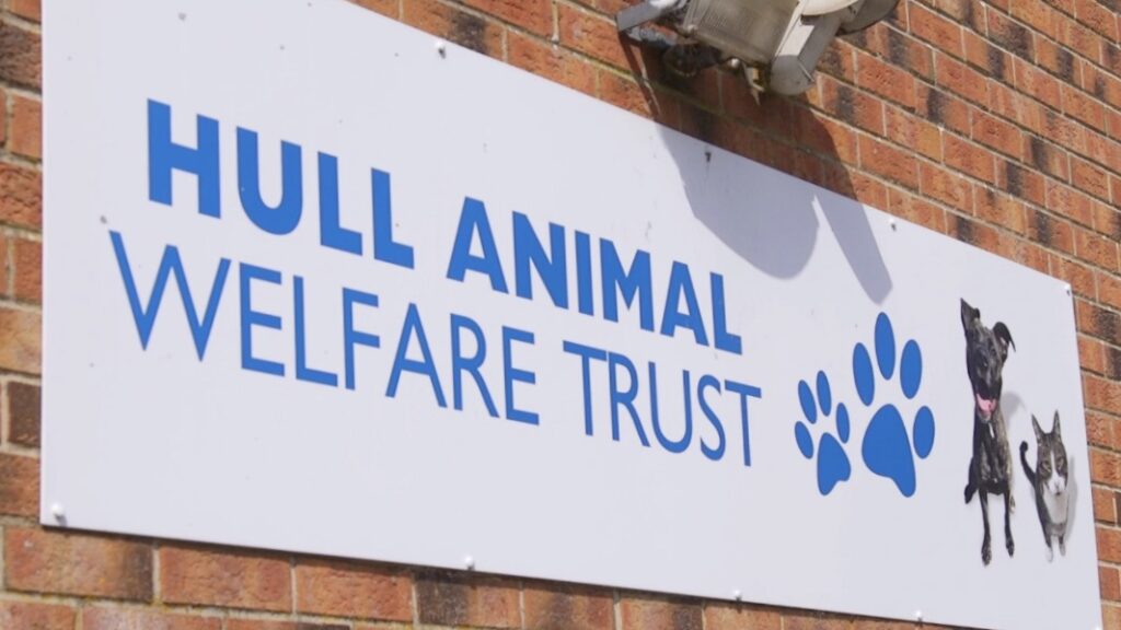 Hull Animal Welfare Trust Sign