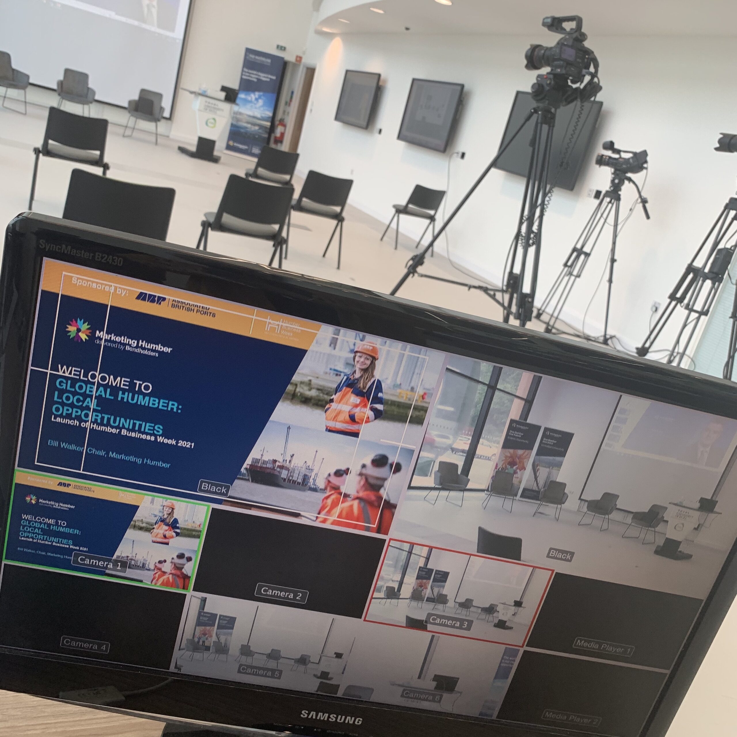 Live Streaming the Launch of Humber Business Week