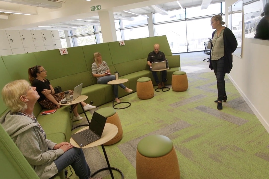 Filming an Induction Video for Arco