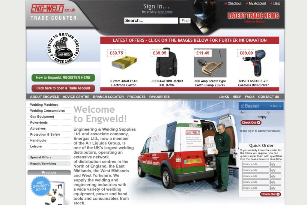 Engweld's Previous Website