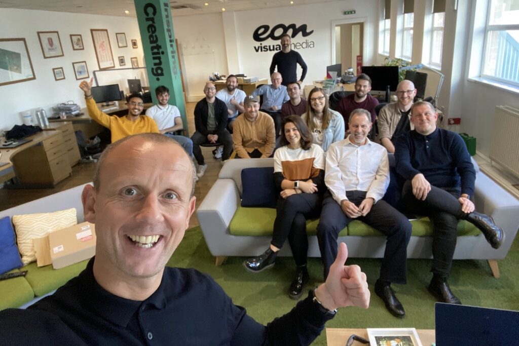 Eon Visual Media Family in the Office