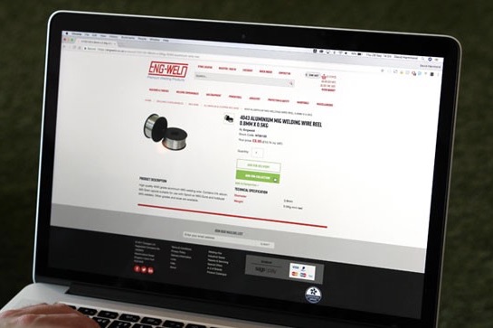 Engweld's New ECommerce Website