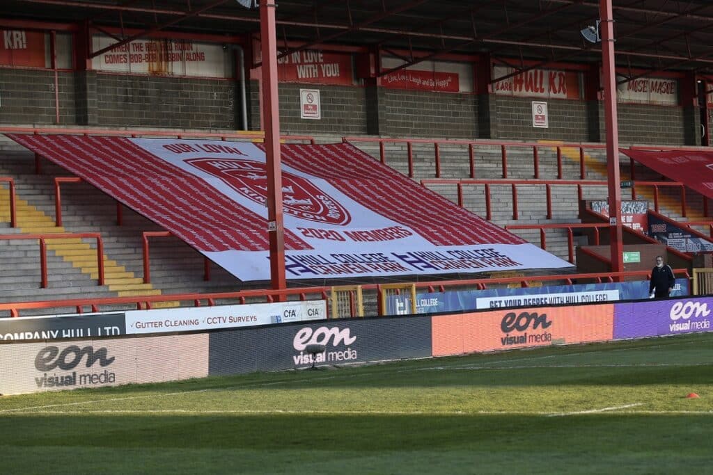 New Signage at Hull KR