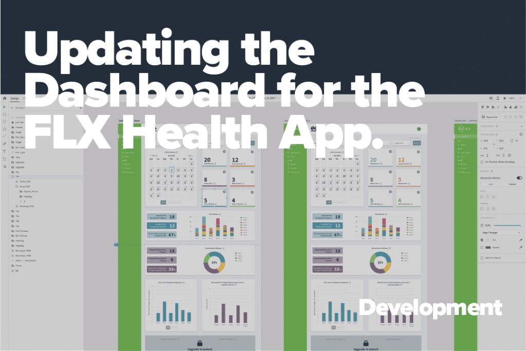 Updating the Dashboard for the FLX Health App