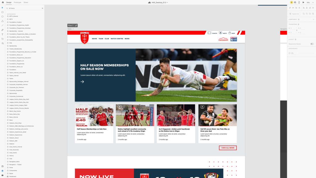 Hull KR website