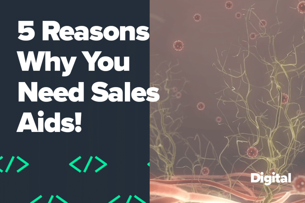 5 reasons why you need sales aids