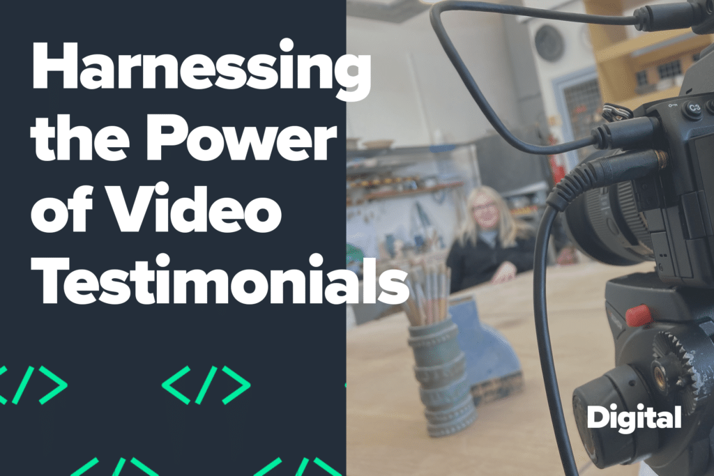 Harnessing the power of video testimonials