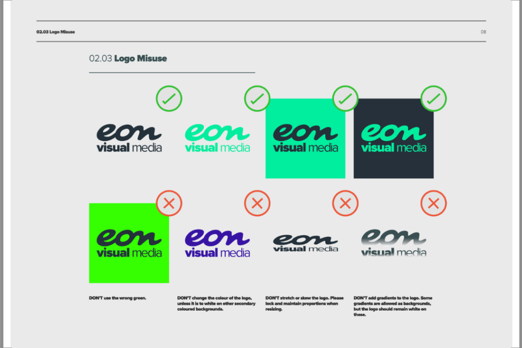 Brand guidelines and content design 