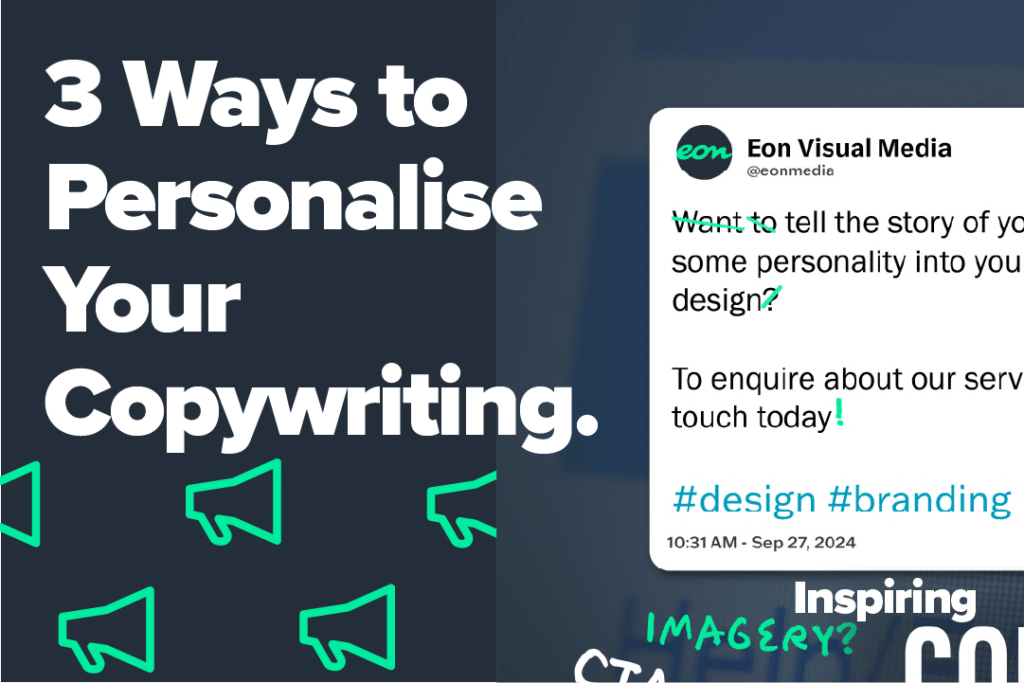 3 ways to personalise copywriting