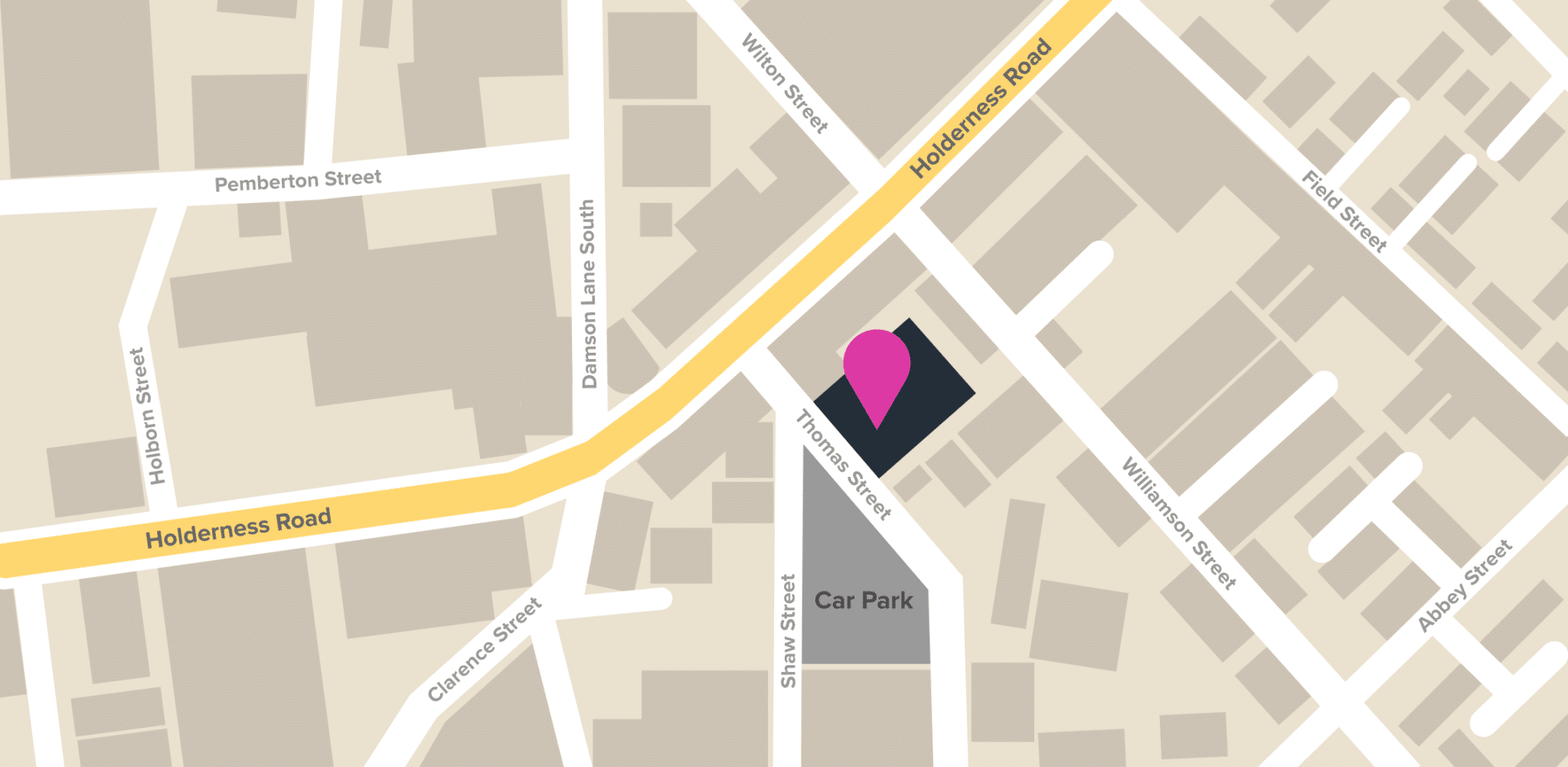 Map showing location of Eon Visual Media