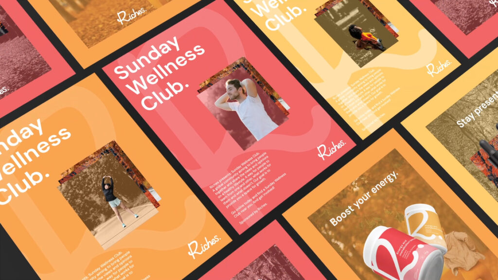 riches, a fictional brand design